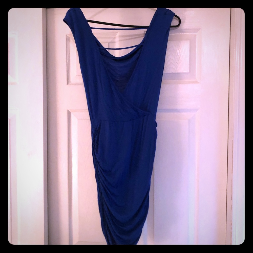 Blue dress